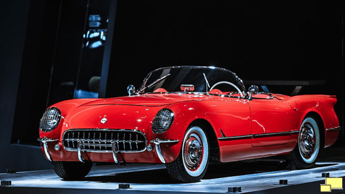 1954 Corvette in Sportsman Red