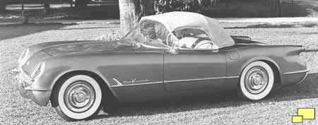 1955 Chevrolet Corvette C1 press photo