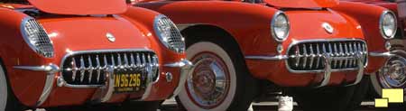 1955, 1956 Corvette front ends