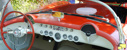 1955 Corvette dashboard