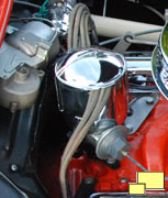 1955 Corvette ignition shielding