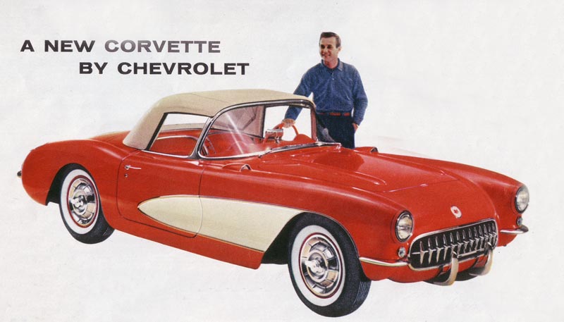 1956 Corvette brochure