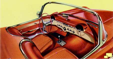 1957 Corvette Interior