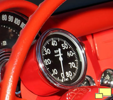 1957 Corvette Airbox Tachometer