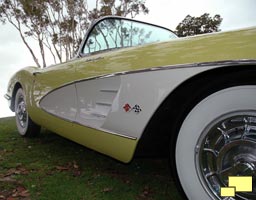 1958 Corvette cove