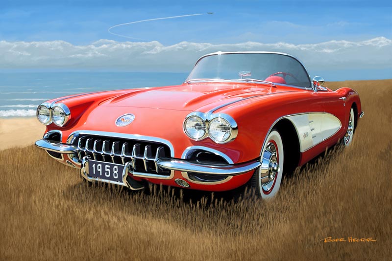 Vette Day -- 1958 Corvette by Roger Hector