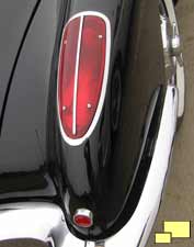 1958 Corvette tail light