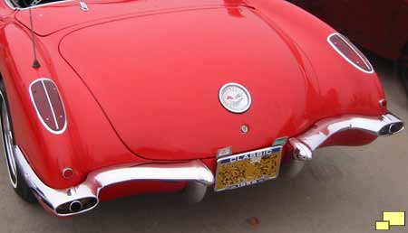 1959 Chevrolet Corvette C1 trunk