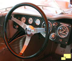 1959 Sting Ray Racer steering wheel, instruments