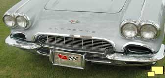 1961 Corvette front grille