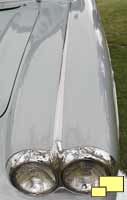 1961 Corvette fender