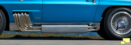 1963 Corvette Harley Earl Side Pipes