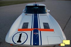 1963 Gulf One Z06 Corvette Stingray at Mecum auction, January 2009