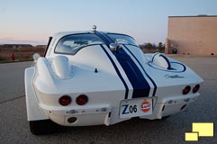 1963 Gulf One Z06 Corvette Stingray at Mecum auction, January 2009