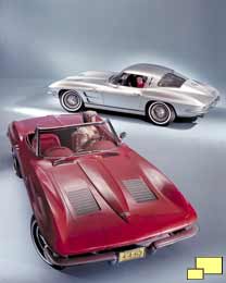 1963 Corvette Coupe, Convertible
