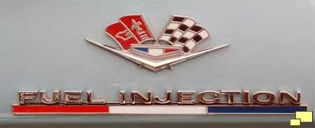 1963 Corvette fuel injection emblem