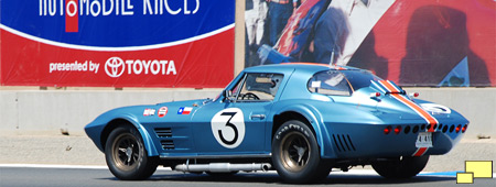 1963 Chevrolet Corvette Grand Sport, driven by John Morton