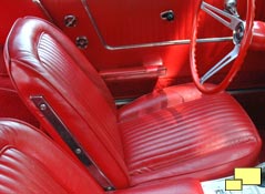 1963 Corvette interior