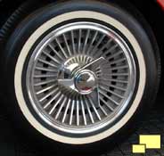 1963 Corvette wheel
