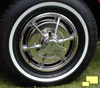1963 Corvette wheel