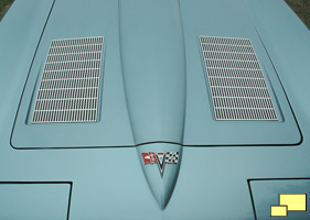 1963 Chevrolet Corvette hood