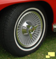 1964 Corvette C2 P48 Optional Cast Aluminum Wheel