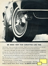 1964 Corvette Sting Ray Options Advertisement
