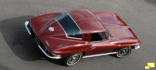 1965 Corvette C2 Coupe in Milano Maroon