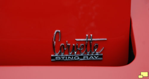 1966 Corvette C2 Hood Emblem