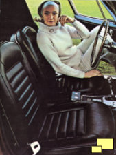 1966 Corvette C2 Seats (Brochure Illustration)
