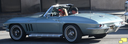 1966 Corvette in Mosport Green