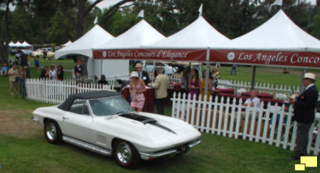 1967 Corvette C2 in Ermine White