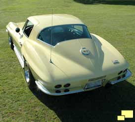1967 Corvette Stingray C2 coupe Color: Sunfire Yellow