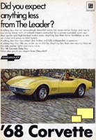 1968 Chevrolet-Corvette C3 Print Ad