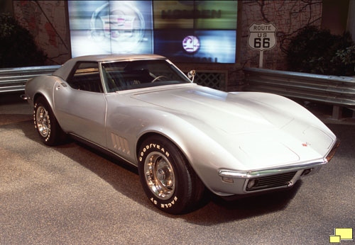 1968 Corvette in Silverstone Siver