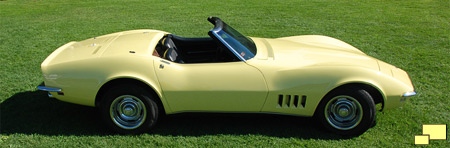 1968 Chevrolet Corvette in Safari Yellow