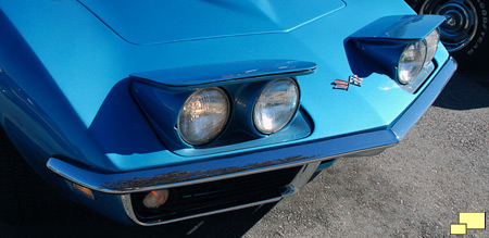 1968 Corvette headlights