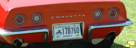 1969 Corvette tail lights, now including back-up lights