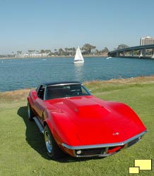 1969 Corvette C3 - Color: Monza Red
