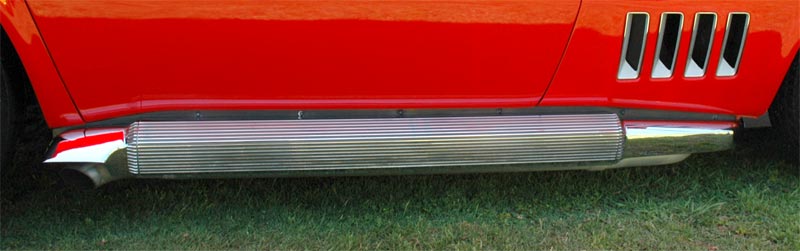 1969 Corvette C3: Luggage Rack, Side Exhaust and Backup Lights