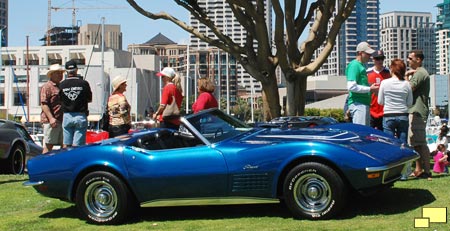 1970 LT-1 in Mulsanne Blue