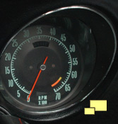 1970 Chevrolet Corvette LT-1 Tachometer