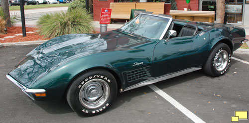 1971 Corvette in Brands Hatch Green