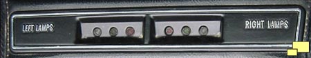 1971 Corvette fiber optic light monitoring