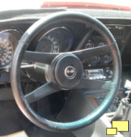 1975 Corvette Steering Wheel - Chevrolet Vega Sourced