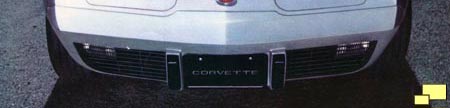 1975 Corvette front bumper