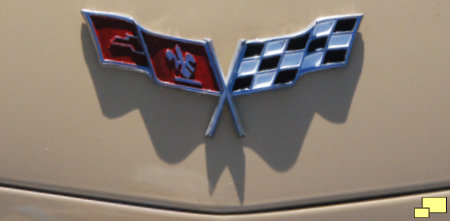 1977 Corvette Front Hood Emblem