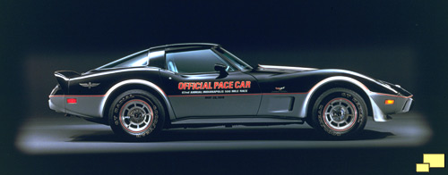 1978 Corvette Indy 500 pace car replica - GM Photograph