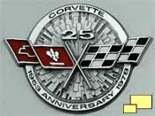 1978 Corvette front hood emblem