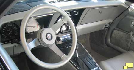 1978 Corvette interior